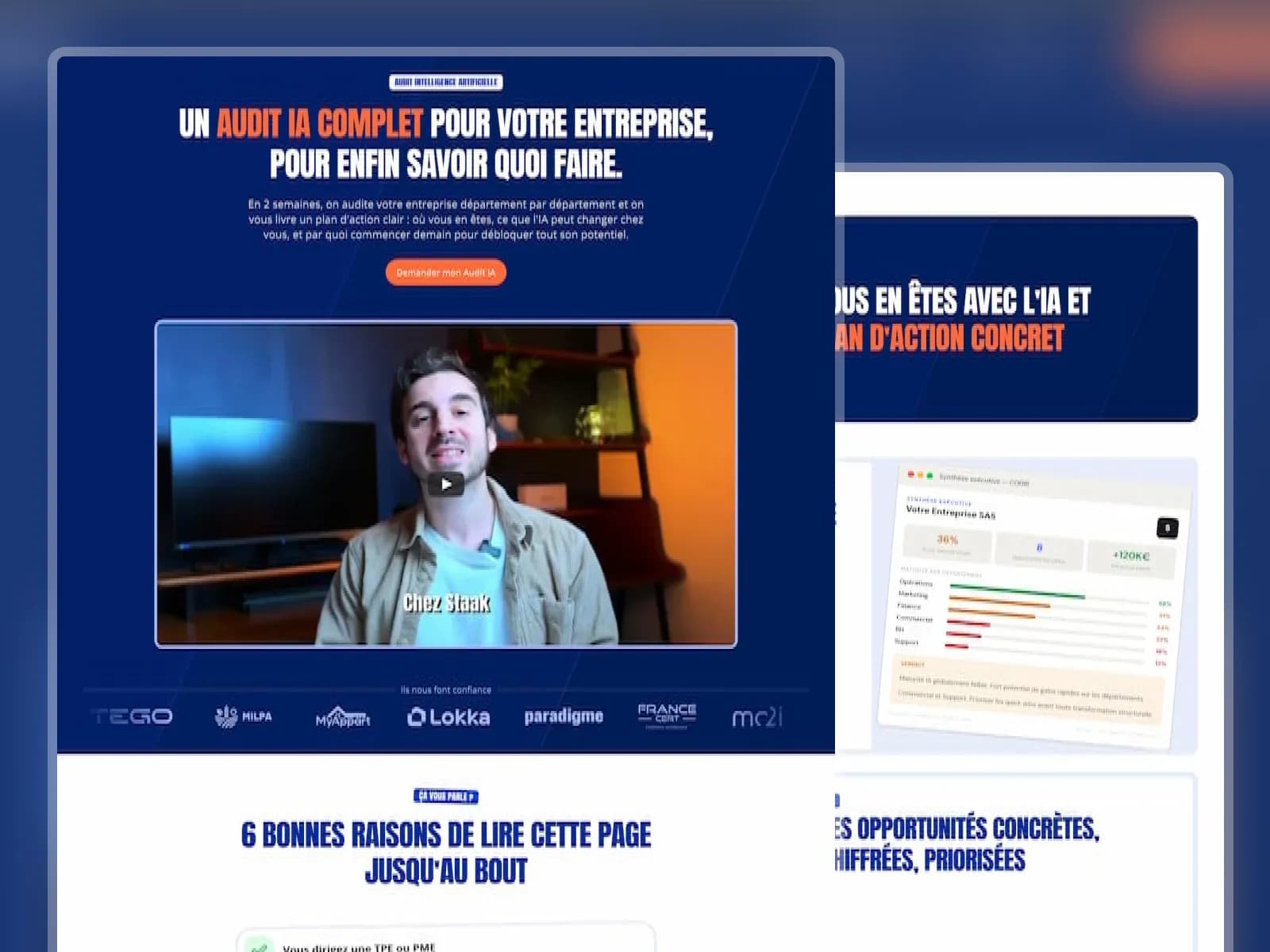 Capture du site Staak